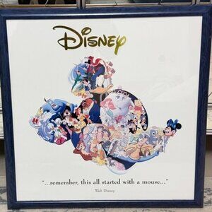 Walt Disney Company 1993 Annual Report Paul Wenzel Collectible Mouse Cover frame